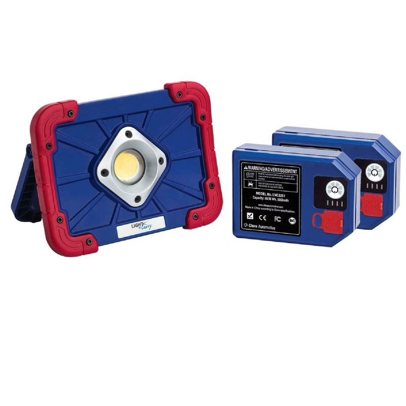 Light N Carry LNC2251 1500LM Flood Light with 2 Batteries