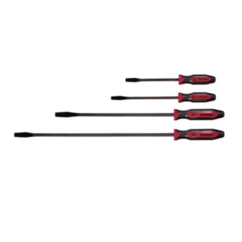 Mayhew 14064 4-Piece Red Dominator Straight Prybar Set