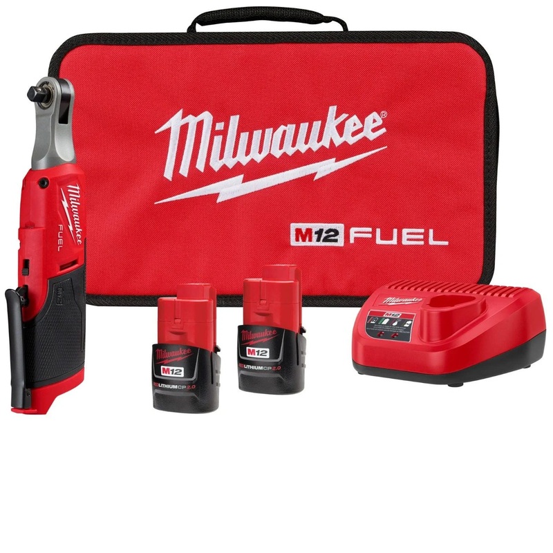 Milwaukee 2567-22 M12 Fuel 3/8" High Speed Ratchet Kit