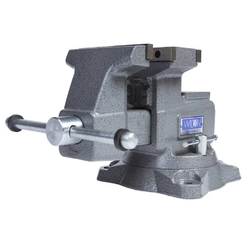 Wilton 28821 5.5" Mechanics Vise Reversible Jaw with Swivel Base