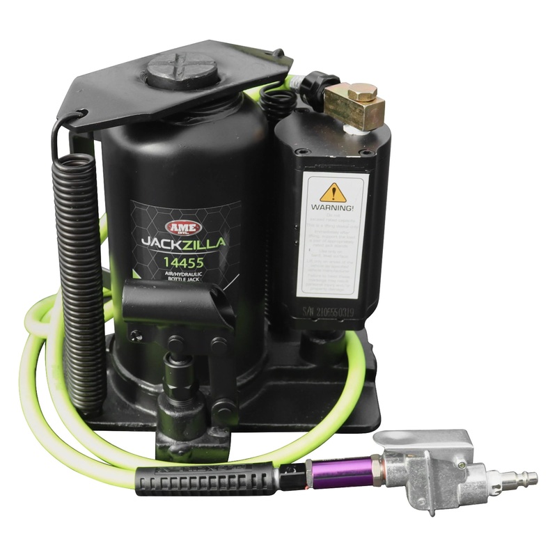 AME International 14455 Jackzilla 20-Ton Premium AIR/Hydraulic Bottle Jack
