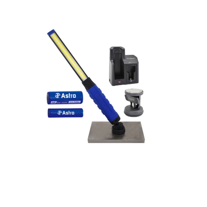 Astro Pneumatic 80SLC 800 Lm Rechargeable Slim Light W/ Quick-Swap System