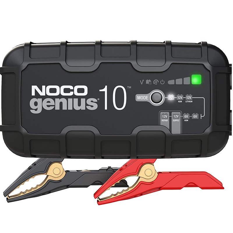 Noco GENIUS10 6/12 Volt 10 Amp Battery Charger With Power Supply Mode