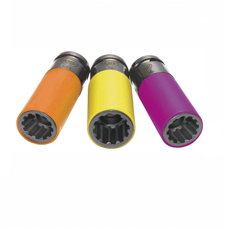 AME International 68025 3-Piece Spline Plus SUV/LT Lug Removal Sockets