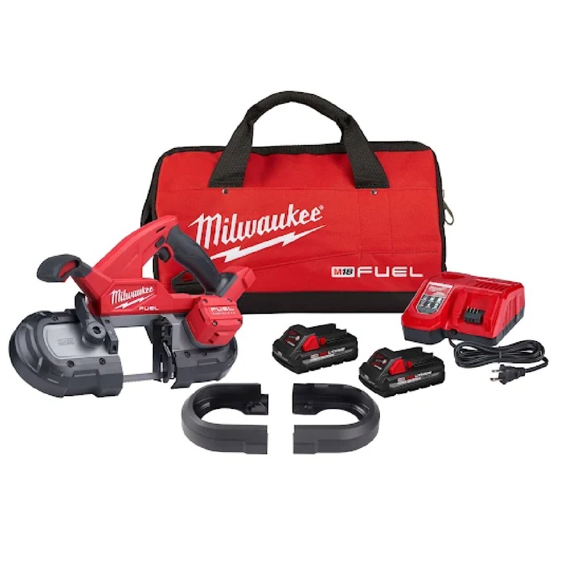 Milwaukee 2829-22 M18 FUEL Compact Band Saw Kit