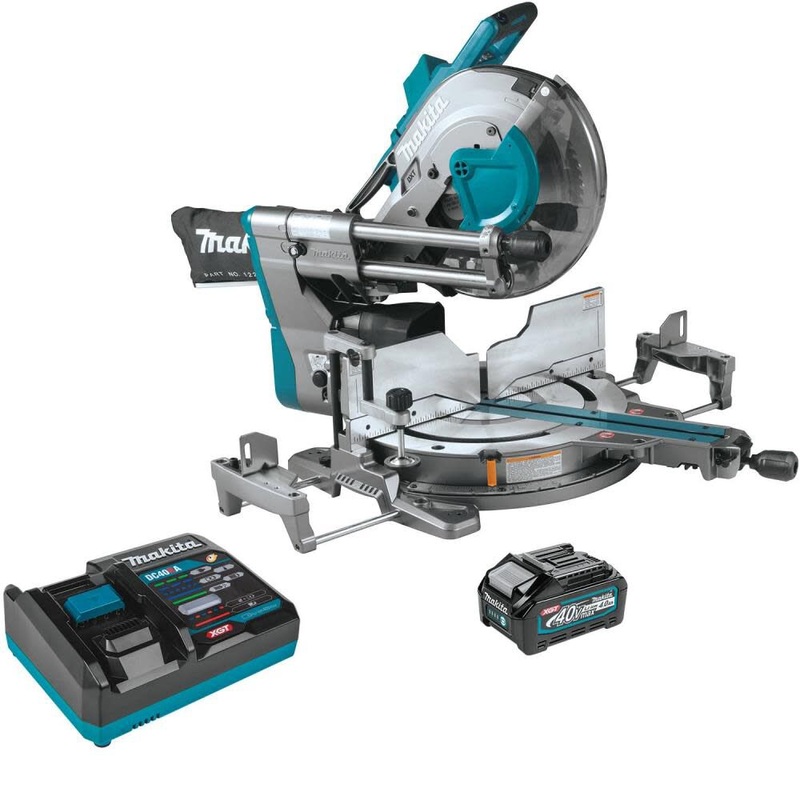 Makita (GSL04M1) 40V Max XGT 12 In. Dual-Bevel Sliding Compound Miter Saw Kit