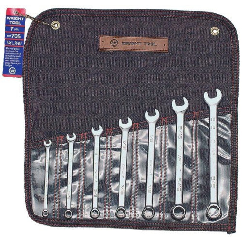Wright Tool Combination Wrench Set 12 Point