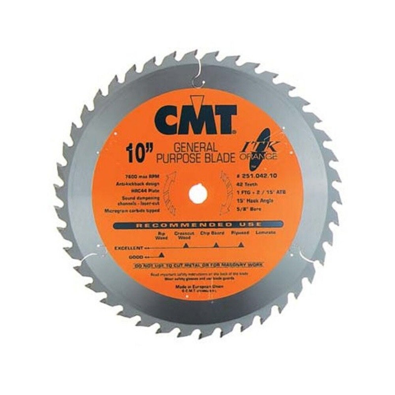 CMT 12 In x 45 x 1 In ITK General Purpose Blade