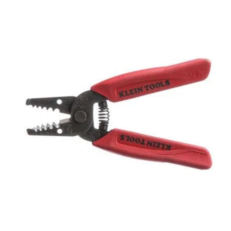 Klein Tools 11049 Wire Stripper / Cutter, Made in USA, Compact, Lightweight, Hardened Steel, Precision Ground, for Stranded Wires