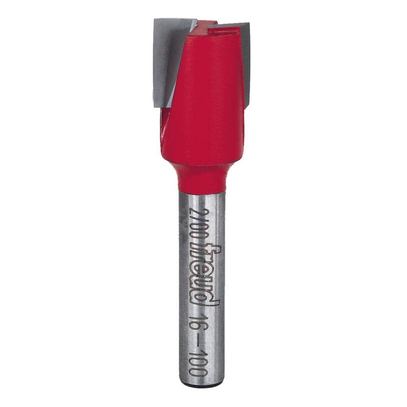 Freud 16-100: 1/2" (dia.) Mortising Bit with 1/4" shank, 2" overall length 1/2-Inch Diameter by 1/2-Inch Mortising Router Bit with 1/4-Inch Shank