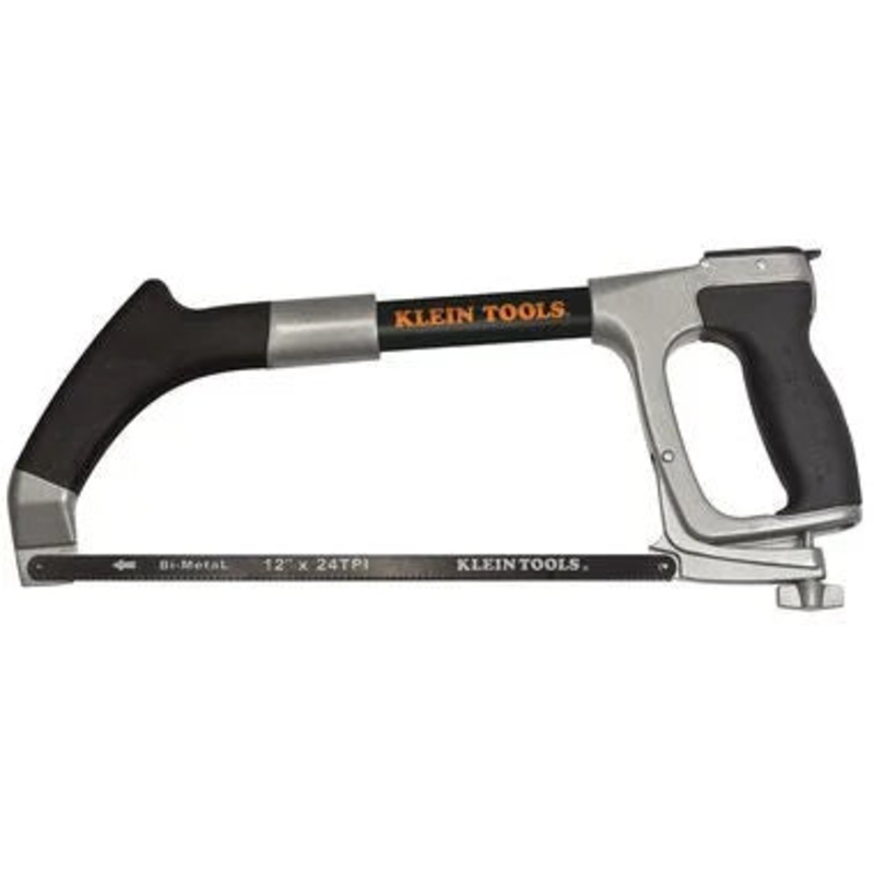 Klein Tools 702-12 Hack Saw, Includes Hand Saw and Reciprocating Blades, Adjustable Tension to 30,000 PSI