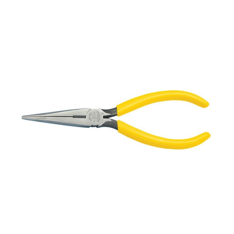 Klein Tools D203-7 Needle Nose Pliers, Long Nose Side Cutters, Heavy Duty Alligator Pliers, 7-Inch