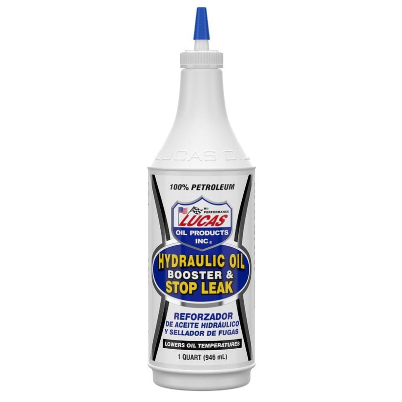 Lucas Oil 10019 Hydraulic Oil Booster & Stop Leak - 1 Quart (Pack of 12)