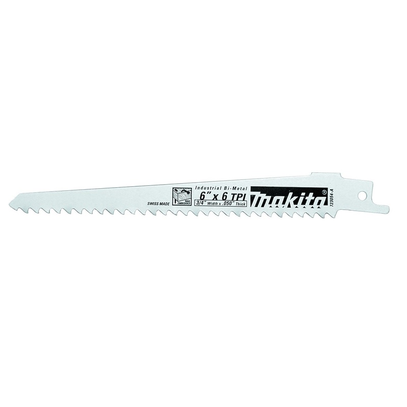 Makita 723055-A-100 9-Inch 6-TPI Wood Cutting Reciprocating Saw Blade 100-Pack