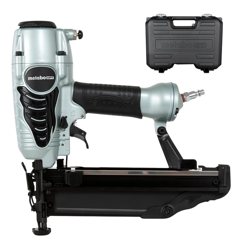 Metabo HPT Finish Nailer | 16 Gauge Finish Nails - 1-Inch up to 2-1/2-Inch | Integrated Air Duster | 5-Year Warranty | NT65M2S NT65M2S Only