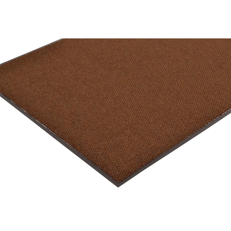 Notrax - 136S0046BR 136 Polynib Entrance Mat, for Home or Office, 4' X 6' Brown 4' x 5'11" (Rectangular) Brown