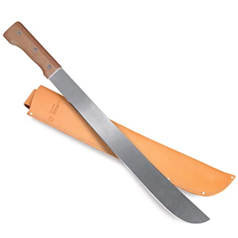SitePro 22-in Colombian Machete with Leather Sheath