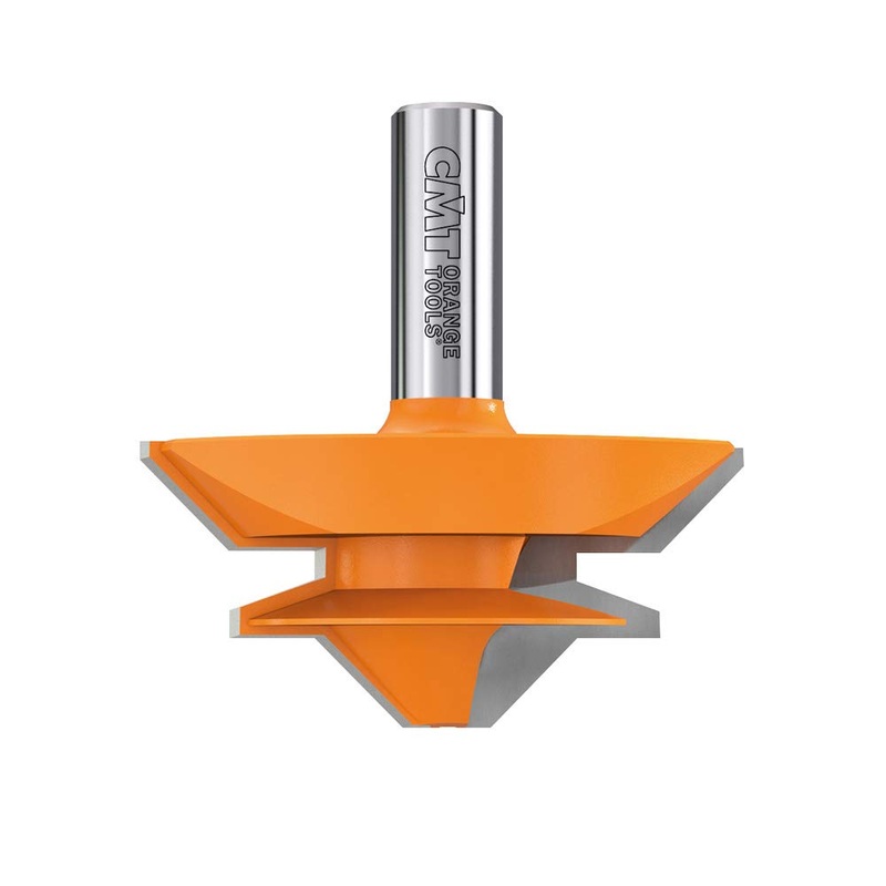 CMT 855.503.11 Lock Miter Bit, 1/2-Inch Shank, 2-3/4-Inch Diameter, Carbide-Tipped