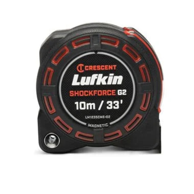 Crescent Lufkin Shockforce G2 33-ft Magnetic Tape Measure