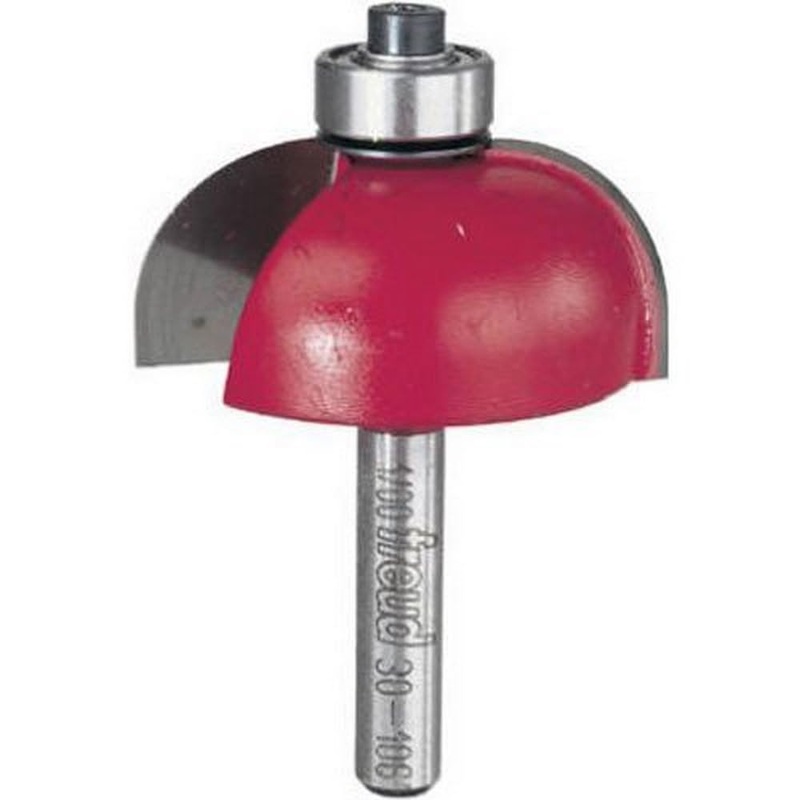 Freud 30-106: 1/2" Radius Cove Bit with 1/4" Shank One Size 1/2-Inch Radius Cove Router Bit with 1/4-Inch Shank