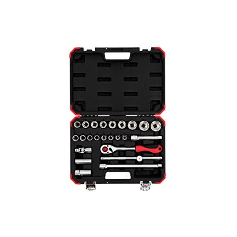 Gedore Red Socket Spanner set size4-13mm 16pcs (R49003016)