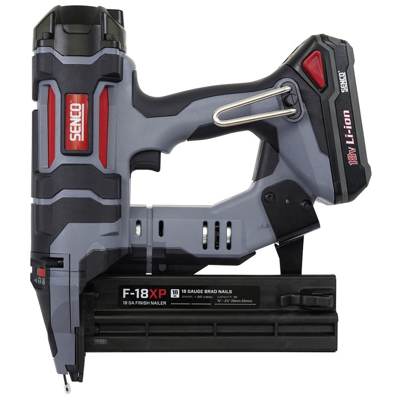 Senco 10M0001N Fusion F-18XP 18V Lithium-Ion 2-1/8 in. Cordless 18 ga. Brad Nailer (1.5 Ah) 18 Gauge