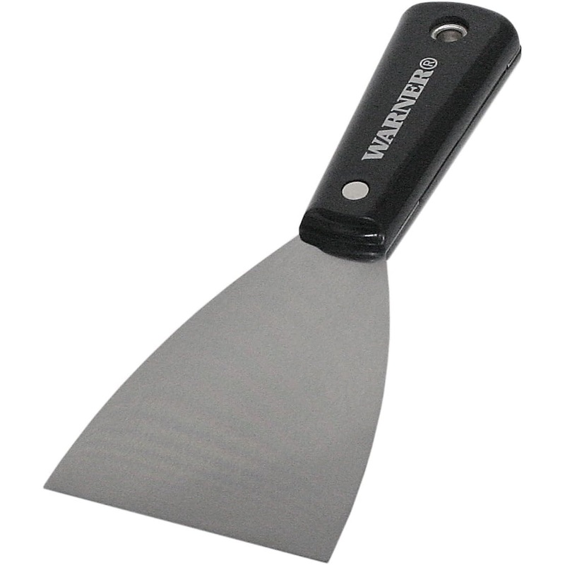 Warner 3" Carbon Steel Flex Putty Knife, Painter's Series, 10322