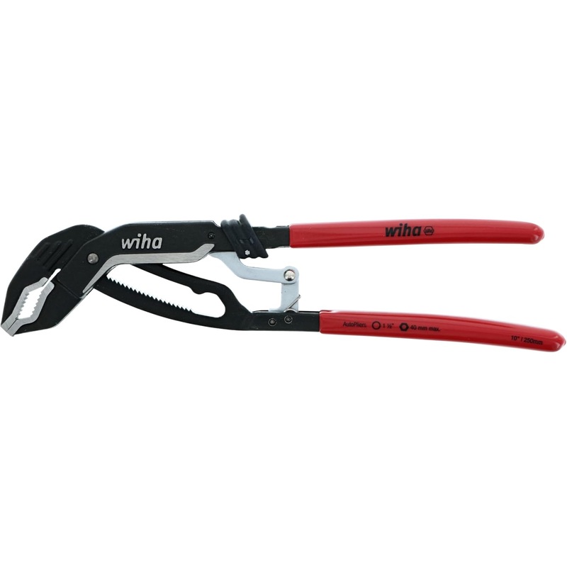 Wiha 32637 Classic Auto Grip VJaw Tongue and Groove Pliers 10 inch