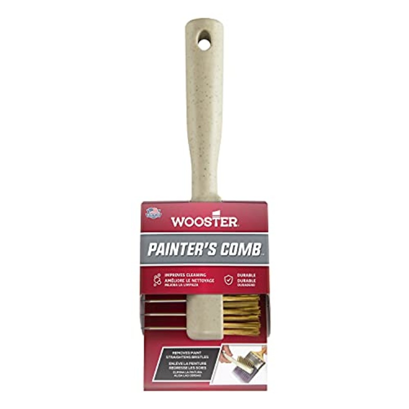 Wooster Brush 1832/1831 1832 Painter's Comb/Wire Brush, 3-1/4" x 1", Multicolor