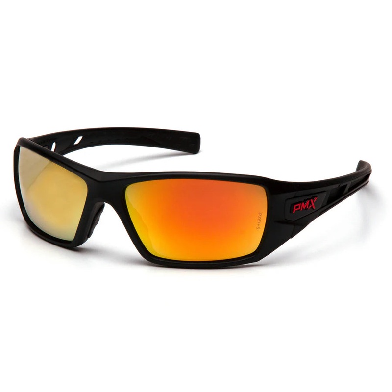 Pyramex Velar Black Ice Orange Mirror
