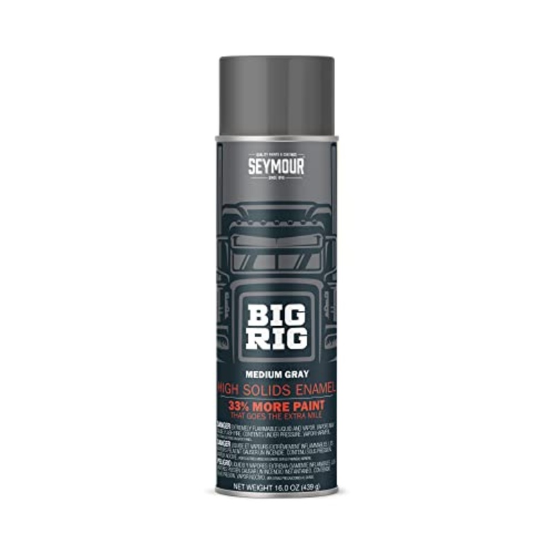 Seymour 20-1635 Big Rig Professional Coatings Spray Paint, Medium Gray