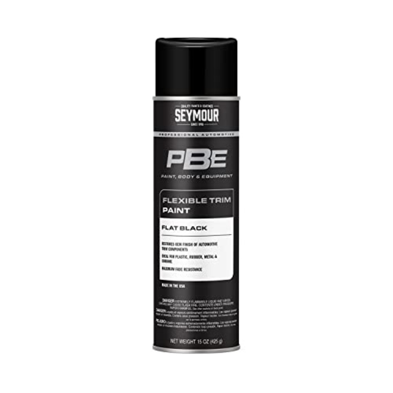 Seymour 20-1678 PBE Professional Trim Spray Paint, Flat Black