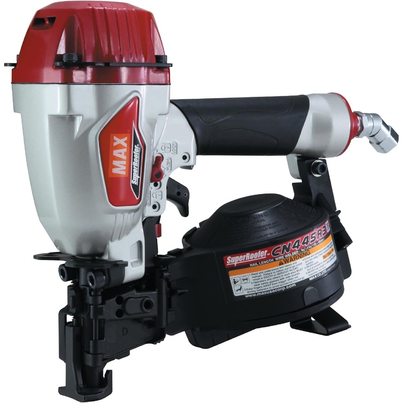 [ USED ] MAX USA (CN445R3-USD) CORP SuperRoofer Roofing Coil Nailer up to 1-3/4" (Used, Like New)