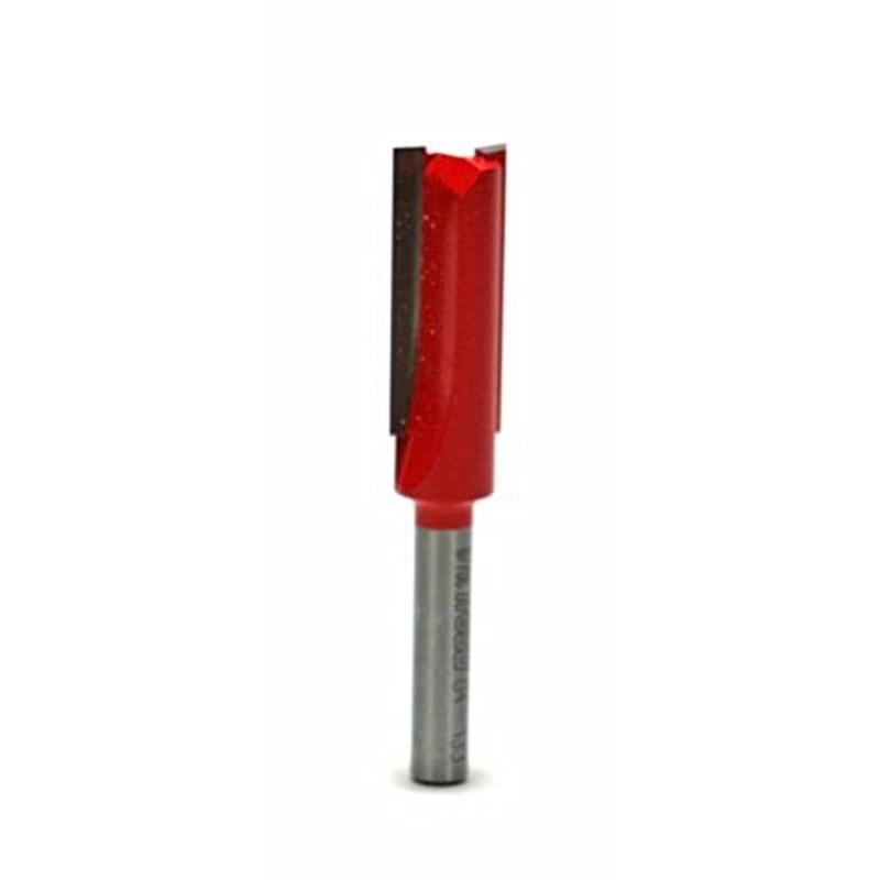 Freud 04-133: 1/2" (Dia.) Double Flute Straight Bit with 1/4" Shank, 2-3/4" Overall Length