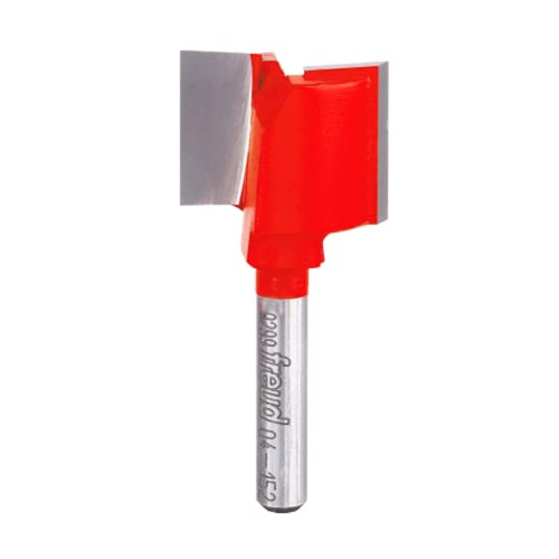 Freud 04-152 1" Diax3/4" Double Flute Straight Router Bit w/1/4" Shank