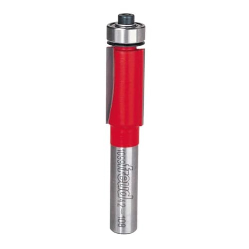 Freud 42-108: 1/2" (Dia.) Bearing Flush Trim Bit with 3/8" Shank