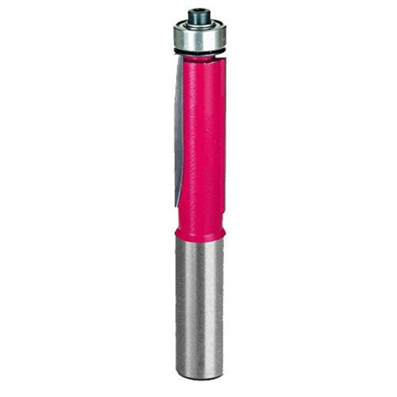 Freud 42-109: 1/2" (dia.) Bearing Flush Trim Bit with 1/2" shank, 2-7/8" overall length