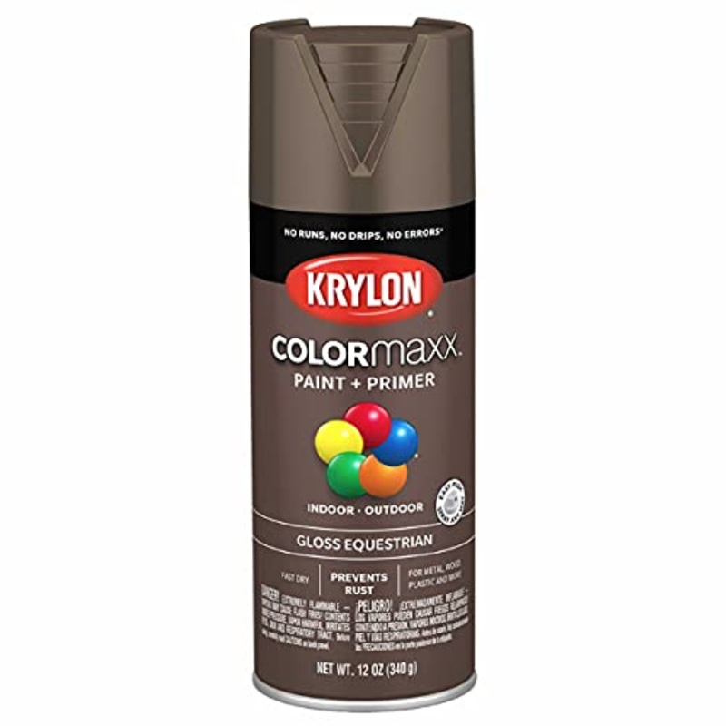 Krylon K05518007 Colormaxx Spray-Paints, Aerosol, Equestrian , 12 Ounce (Pack of 1)
