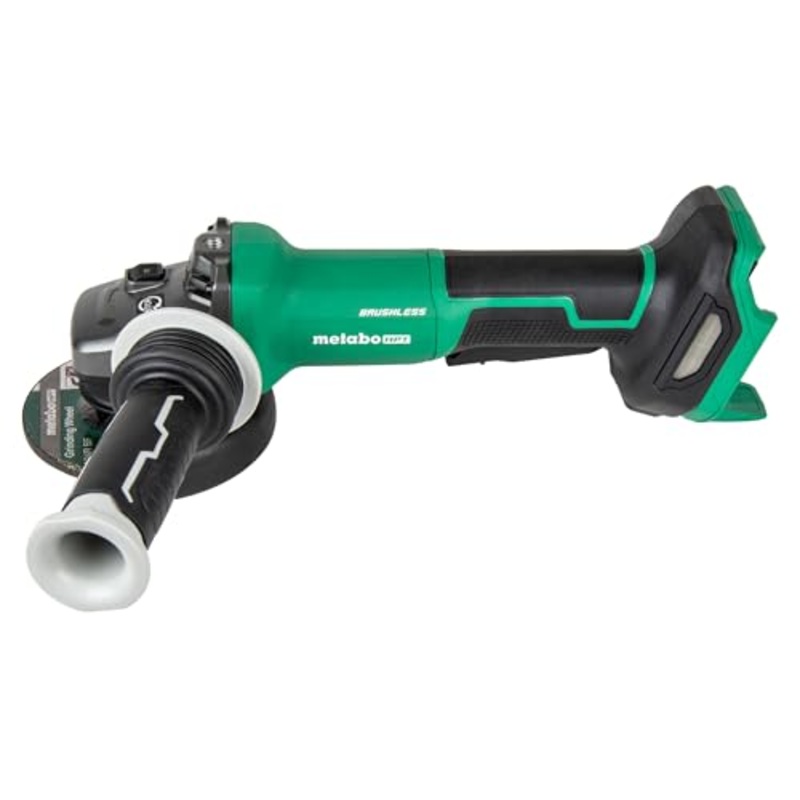 Metabo HPT 18V MultiVolt 4-1/2-Inch Cordless Angle Grinder, Tool Only - No Battery, Paddle Switch, 8,000 RPM, 5 Safety Features, Auto Mode, G1812DFQ4