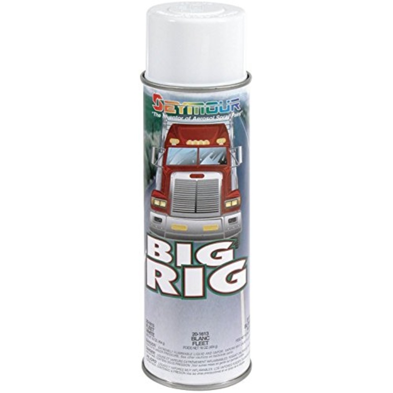 Seymour 20-1613 Big Rig Professional Coatings Spray Paint, Fleet White