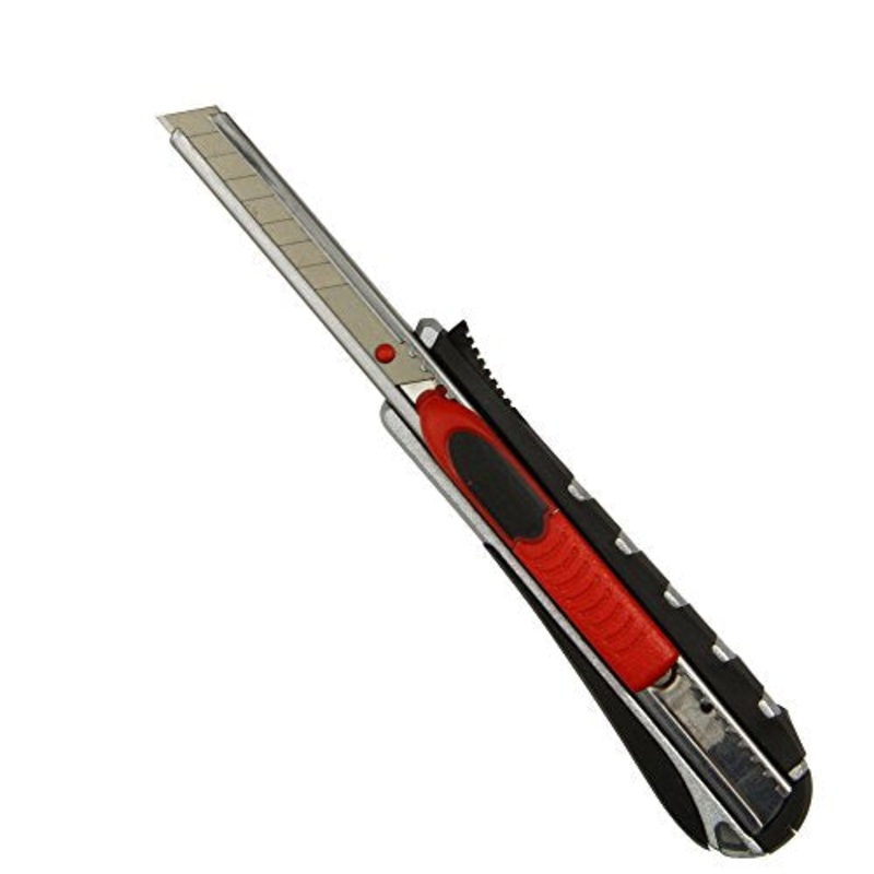 Warner 13-Point 9MM Auto Retractable Safety Snap-Off Knife with 1 Blade, 10841
