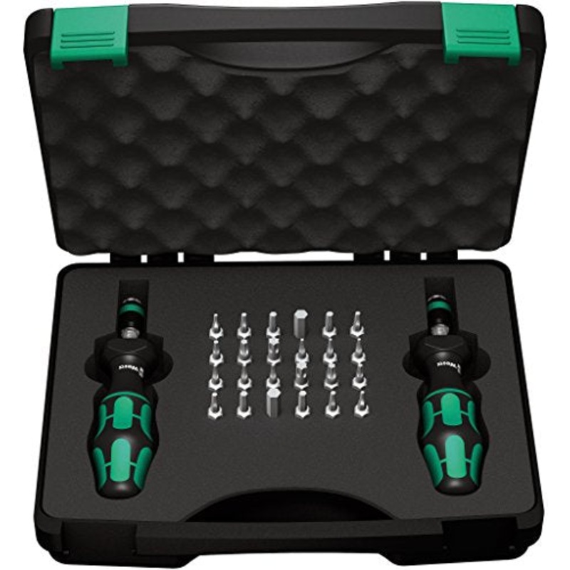 Wera - 5074738001 Kraftform 7440/41 Torque Screwdriver 0.3-3.0 Nm and Bit Set, 26-Piece