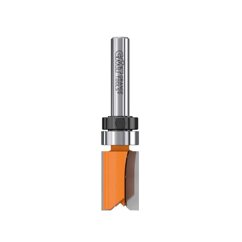 CMT Pattern Bit with Bearing, 1/4-Inch Shank, 1/2-Inch Diameter, Carbide-Tipped