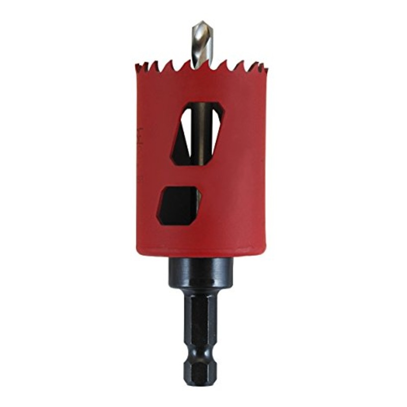 "MK Morse MHSA19C Hole Saw with Attached Arbor, 1-3/16"" Diameter"
