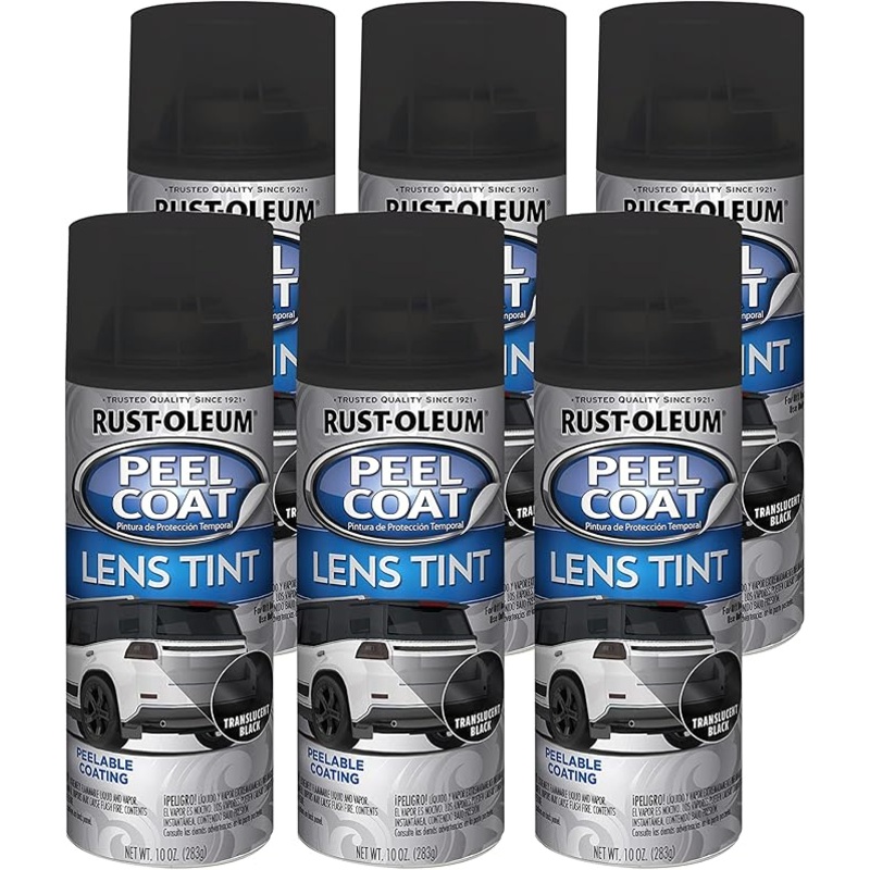 Rust-Oleum Peel Coat Spray Paint, 10 oz, Translucent Black