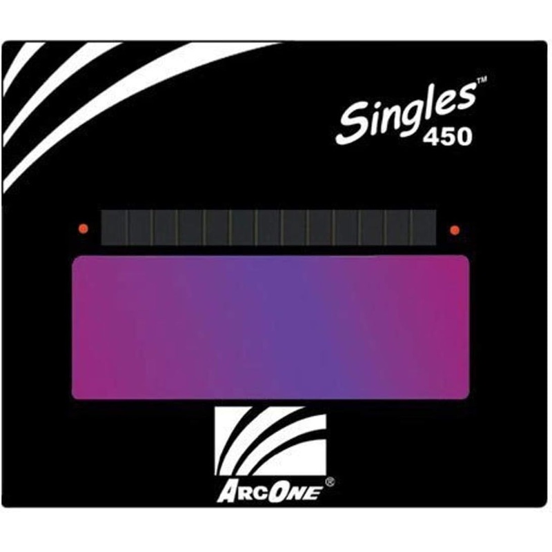 [ USED ] (Used/Like New) ArcOne S450-11 Horizontal Single Auto-Darkening Filter for Welding, 4 x 5", Shade 11