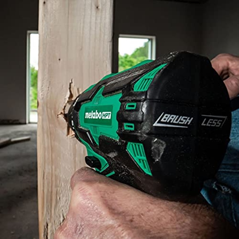 [ USED ] (Used/Like New) Metabo HPT 18V MultiVolt Cordless Drill/Driver Kit | Brushless Motor | 1/2-Inch Keyless Metal Chuck | Lifetime Tool Warranty | DS18DBFL2E