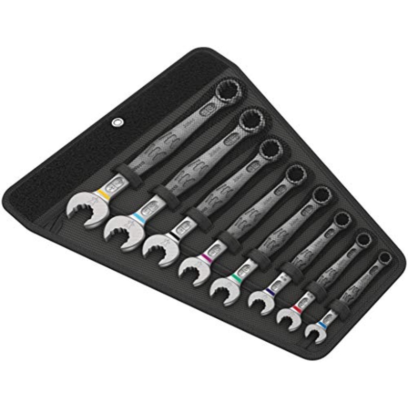 Wera Tools Joker 8 Imperial Set 1 Combination Wrench Set, Imperial, 8 Pieces