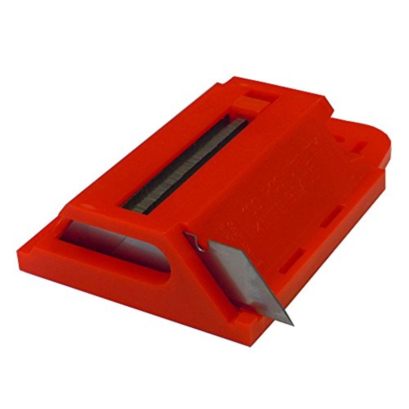Warner 1/4" Utility Blades, 100 in Plastic Dispenser, 10808