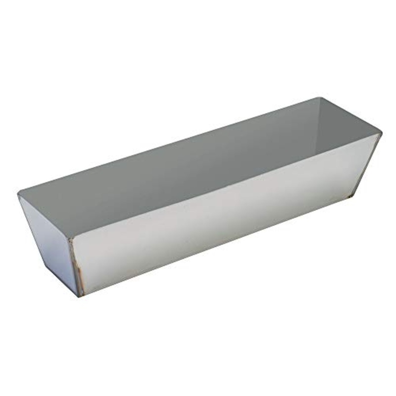 Warner Tool 196 14" Stainless Steel Heli-Arc Mud Pan
